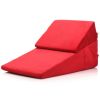 Love Cushion Set Foam Wedge Pillow Set-Red