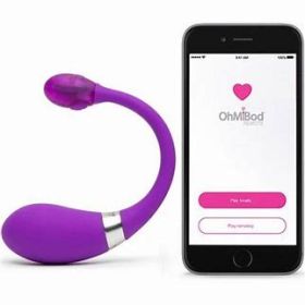 OHMIBOD ESCA 2 Interactive Bluetooth Internal Vibe Purple