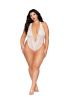 Teddy and Harness Dmnd - Queen Size - White