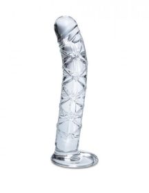 Icicles #60 Glass G-Spot Dong Clear