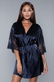 1965 Grace Robe (Color: Black, size: 3X)