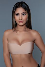 2191 Wing Shaped Bra (Color: Nude, size: C/D)