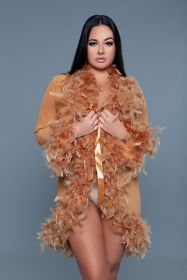 BW834S Lux Robe (Color: Bronze, size: Q)