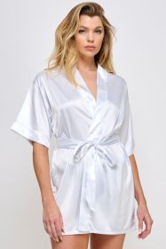 1947 Getting Ready Robe (Color: White, size: XL)