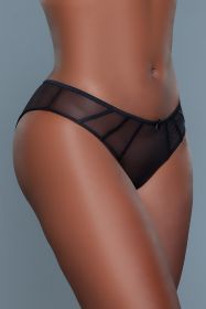 2228B Sabrina Panty (Color: Black, size: S)