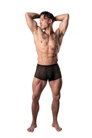 Show Stopper  Mini Short (Option: Medium, Color/Size: Black)